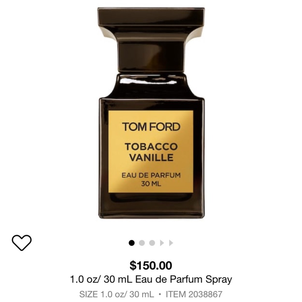Tom Ford Tobacco Vanille Fragrance